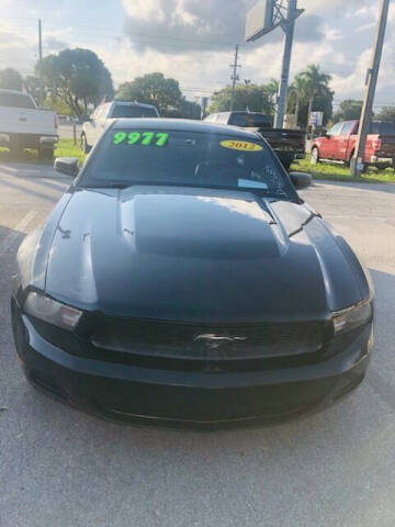 2012 Ford Mustang for sale at DAN'S DEALS ON WHEELS AUTO SALES, INC. in Davie FL