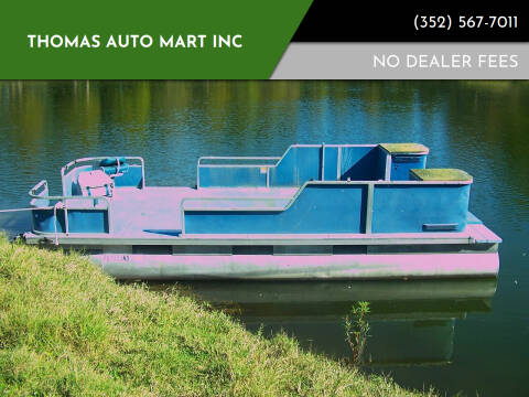 2000 PONTOON PONTOON BOAT for sale at Thomas Auto Mart Inc in Dade City FL