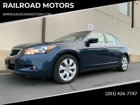 2010 Honda Accord for sale at RAILROAD MOTORS in Hasbrouck Heights NJ