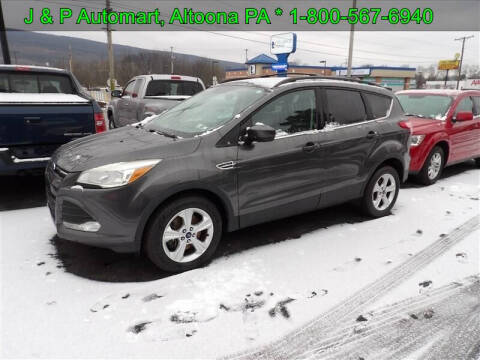 2015 Ford Escape for sale at J & P Auto Mart in Altoona PA