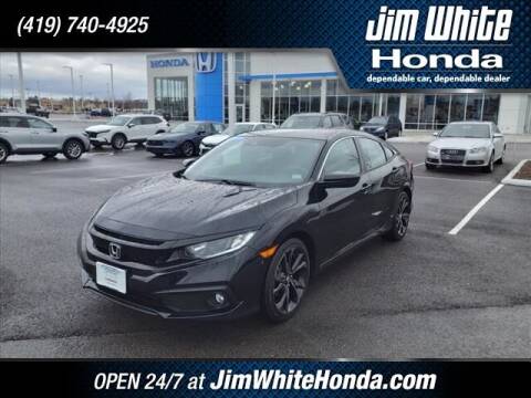 2020 Honda Civic for sale at The Credit Miracle Network Team at Jim White Honda in Maumee OH