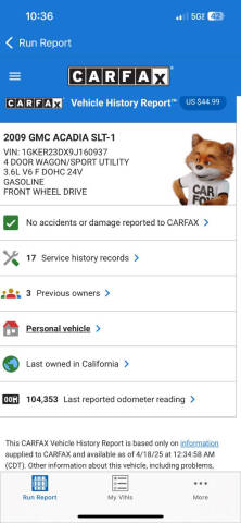 2009 GMC Acadia SLT-1