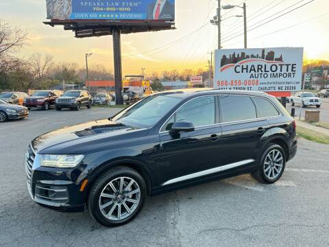 2017 Audi Q7 for sale at Charlotte Auto Import in Charlotte NC