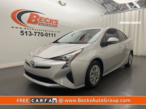 2016 Toyota Prius for sale at Becks Auto Group in Mason OH