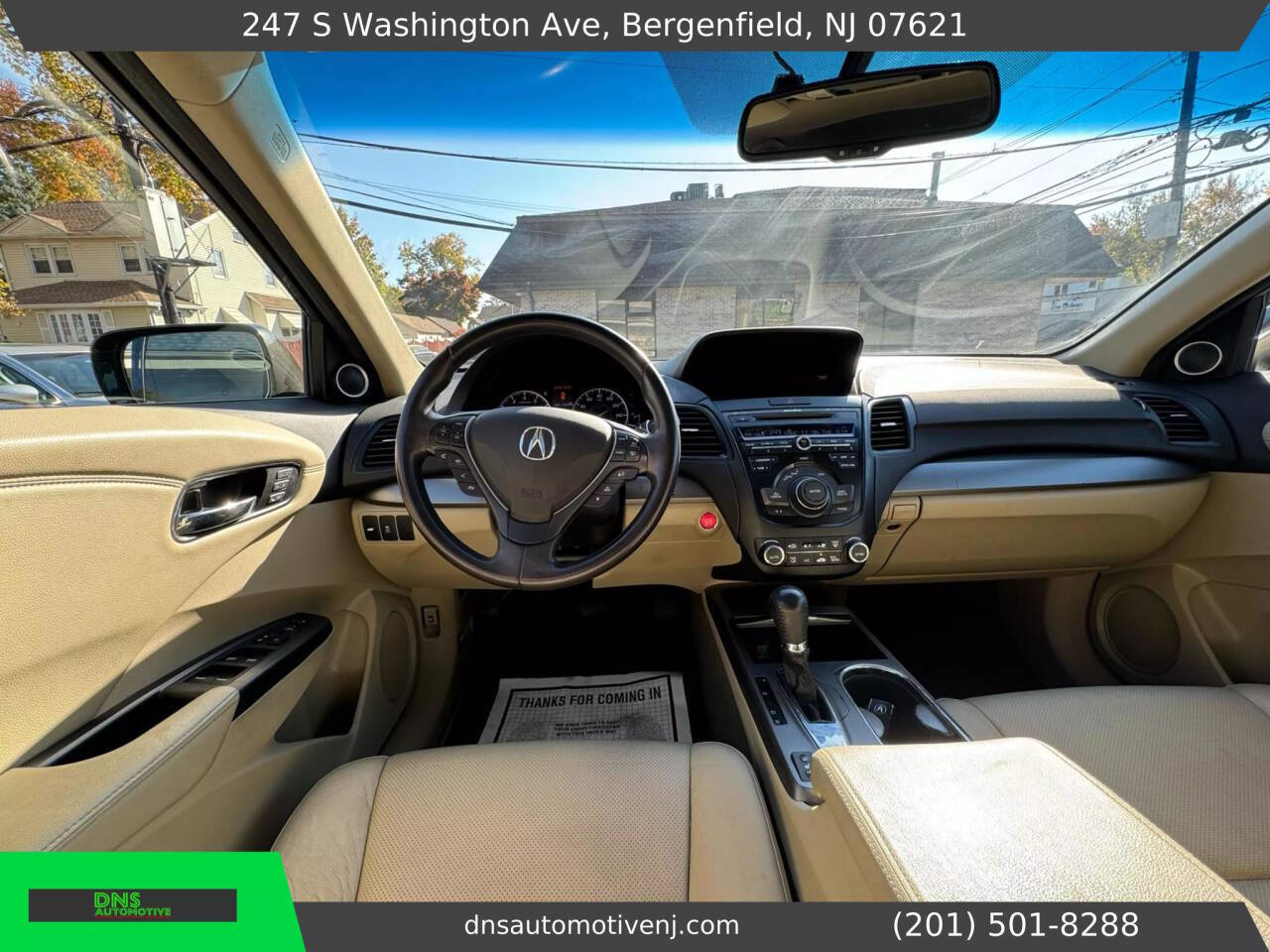 2014 Acura RDX for sale at DNS Automotive Inc. in Bergenfield, NJ