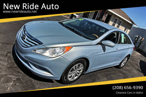 2012 Hyundai Sonata for sale at New Ride Auto in Rexburg ID
