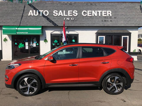 2016 Hyundai Tucson for sale at Auto Sales Center Inc in Holyoke MA
