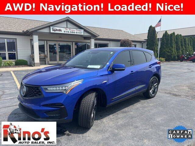 2019 Acura RDX for sale at Rino's Auto Sales in Celina OH