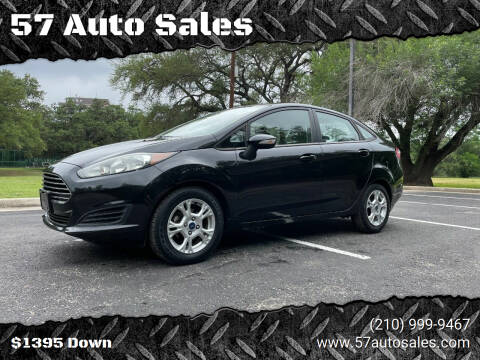 2014 Ford Fiesta for sale at 57 Auto Sales in San Antonio TX