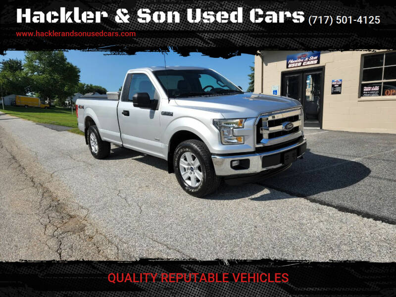 2016 Ford F-150 for sale at Hackler & Son Used Cars in Red Lion PA