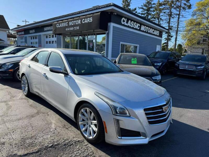 2016 Cadillac CTS for sale at CLASSIC MOTOR CARS in West Allis WI