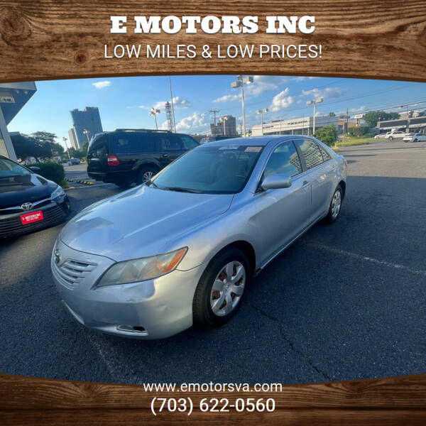 2007 Toyota Camry for sale at E Motors INC in Vienna VA