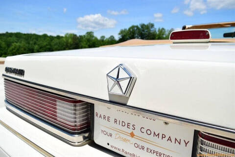 1986 Chrysler Le Baron Mark Cross Town and Country