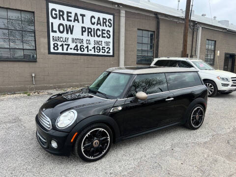 2013 MINI Clubman for sale at BARCLAY MOTOR COMPANY in Arlington TX