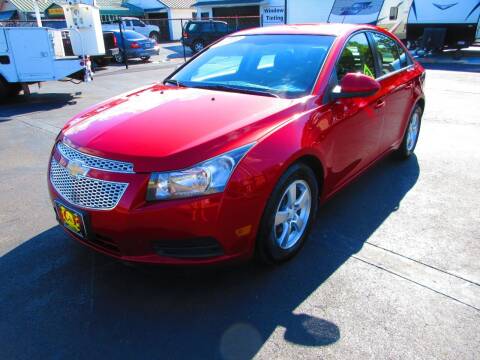2011 Chevrolet Cruze for sale at G and S Auto Sales in Ardmore TN