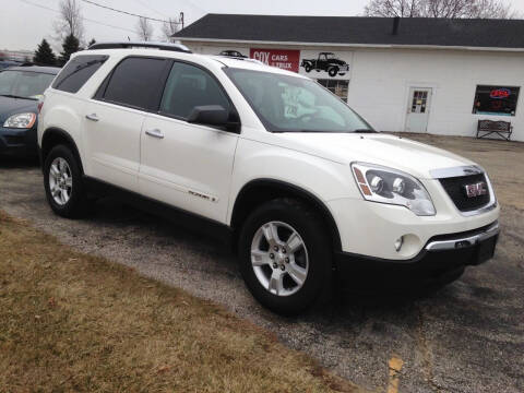 2008 GMC Acadia for sale at Cox Cars & Trux in Edgerton WI