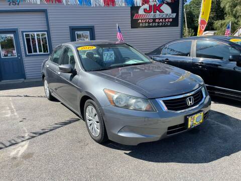 2010 Honda Accord for sale at JK & Sons Auto Sales in Westport MA