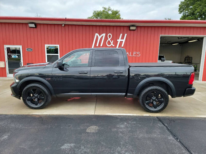 2015 RAM 1500 for sale at M & H Auto & Truck Sales Inc. in Marion IN