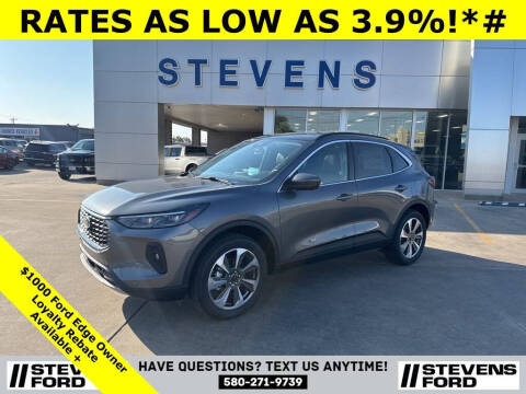 2025 Ford Escape for sale at STEVENS FORD in Enid OK