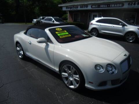 2013 Bentley Continental for sale at HOGSTEN AUTO WHOLESALE in Ocala FL