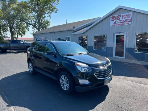 2016 Chevrolet Equinox for sale at B & B Auto Sales in Brookings SD