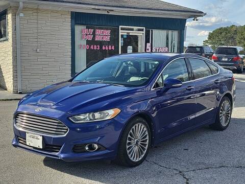 2013 Ford Fusion for sale at 5 Starr Auto in Conyers GA