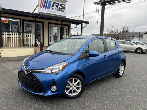 2015 Toyota Yaris for sale at RS Motors in Lynnwood WA