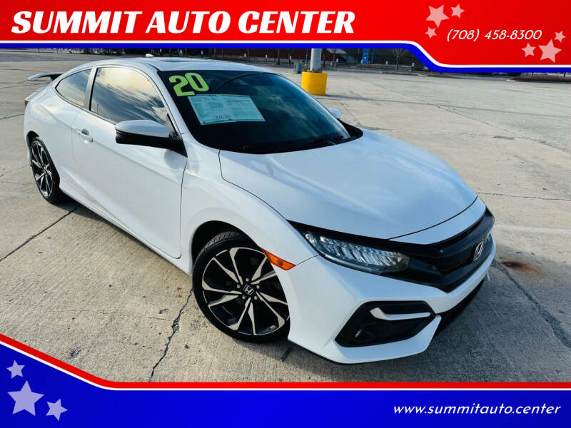 2020 Honda Civic for sale at SUMMIT AUTO CENTER in Summit IL