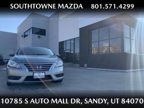 2014 Nissan Sentra for sale at Southtowne Mazda of Sandy in Sandy UT
