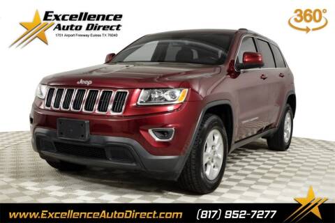 2016 Jeep Grand Cherokee for sale at Excellence Auto Direct in Euless TX