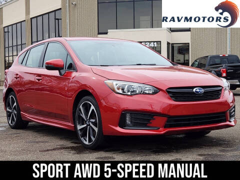 2021 Subaru Impreza for sale at RAVMOTORS - CRYSTAL in Crystal MN