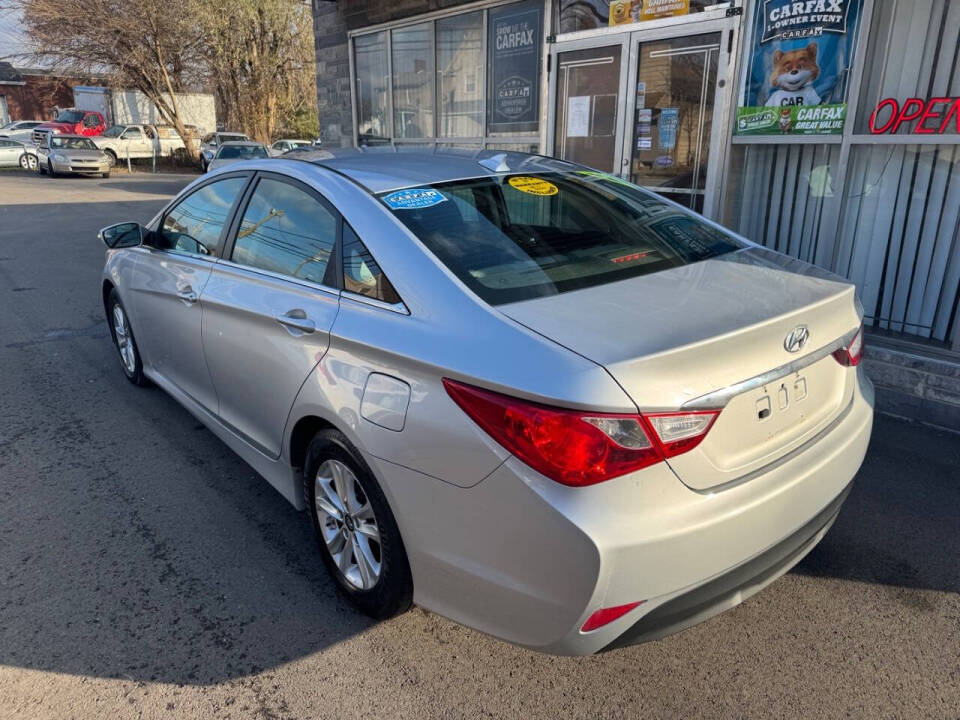 2014 Hyundai SONATA for sale at B N M Auto Sales Inc in New Castle, PA