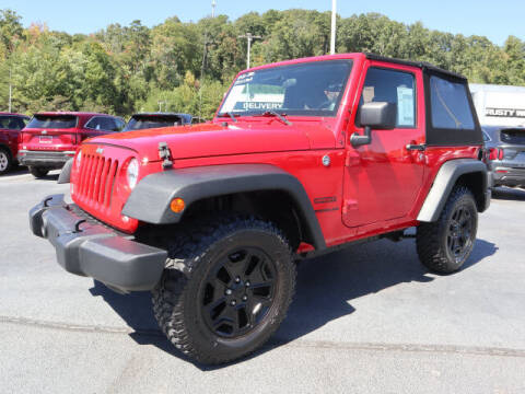 2014 Jeep Wrangler for sale at RUSTY WALLACE KIA OF KNOXVILLE in Knoxville TN