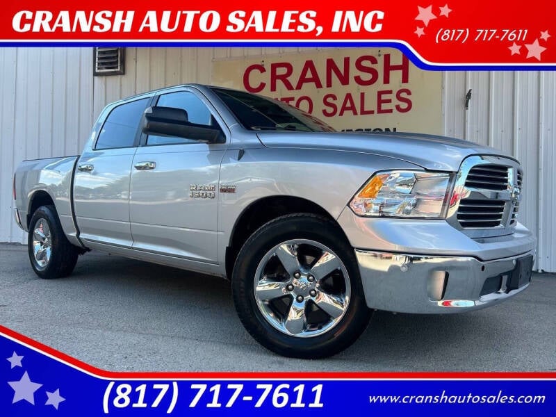 2014 RAM 1500 for sale at CRANSH AUTO SALES, INC in Arlington TX