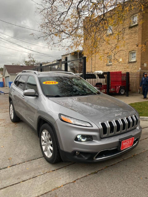 2015 Jeep Cherokee for sale at Macks Motor Sales in Chicago, IL