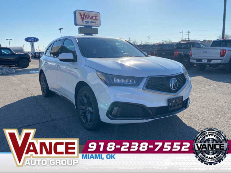 2020 Acura MDX for sale at Vance Fleet Services in Guthrie OK