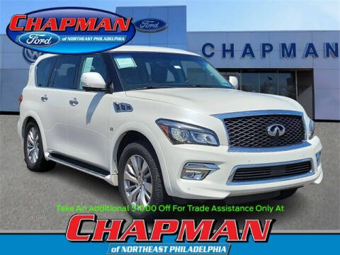 2017 Infiniti QX80 for sale at CHAPMAN FORD NORTHEAST PHILADELPHIA in Philadelphia PA