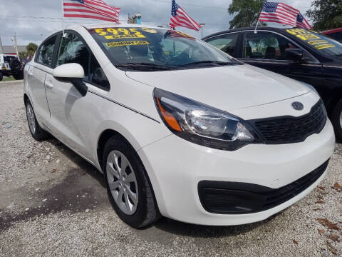 2012 Kia Rio for sale at AFFORDABLE AUTO SALES OF STUART in Stuart FL