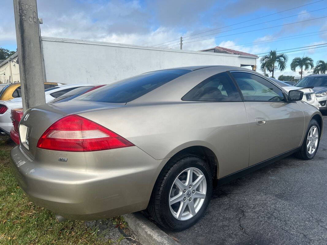 2003 Honda Accord for sale at Tropical Auto Sales in North Palm Beach, FL