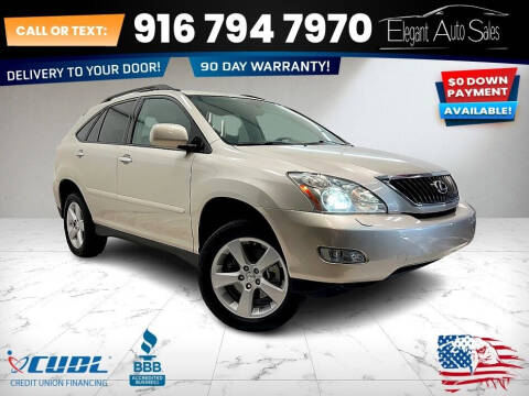 2008 Lexus RX 350 for sale at Elegant Auto Sales in Rancho Cordova CA