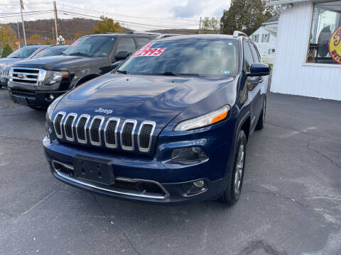2018 Jeep Cherokee for sale at Chilson-Wilcox Inc Lawrenceville in Lawrenceville PA