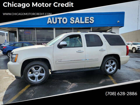 2012 Chevrolet Tahoe for sale at Chicago Motor Credit in South Holland IL