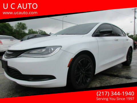 2017 Chrysler 200 for sale at U C AUTO in Urbana IL