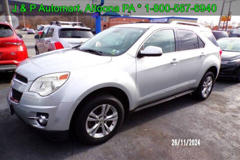 2012 Chevrolet Equinox for sale at J & P Auto Mart in Altoona PA