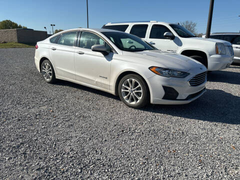 2019 Ford Fusion Hybrid for sale at McCully's Automotive in Benton KY