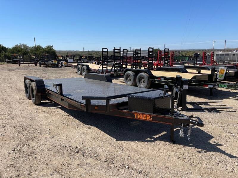 2022 TIGER  - Car Hauler Trailer Steel De for sale at LJD Sales in Lampasas TX
