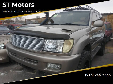 2001 Toyota Land Cruiser for sale at ST Motors in El Paso TX
