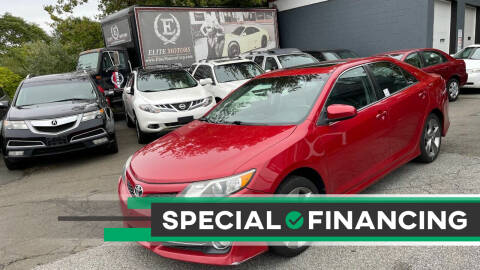 2012 Toyota Camry for sale at ELITE MOTORS in West Haven CT