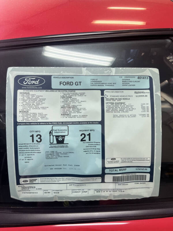 2005 Ford GT Base - Photo 70