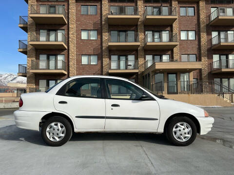 2001 Chevrolet Metro for sale at BITTON'S AUTO SALES in Ogden UT
